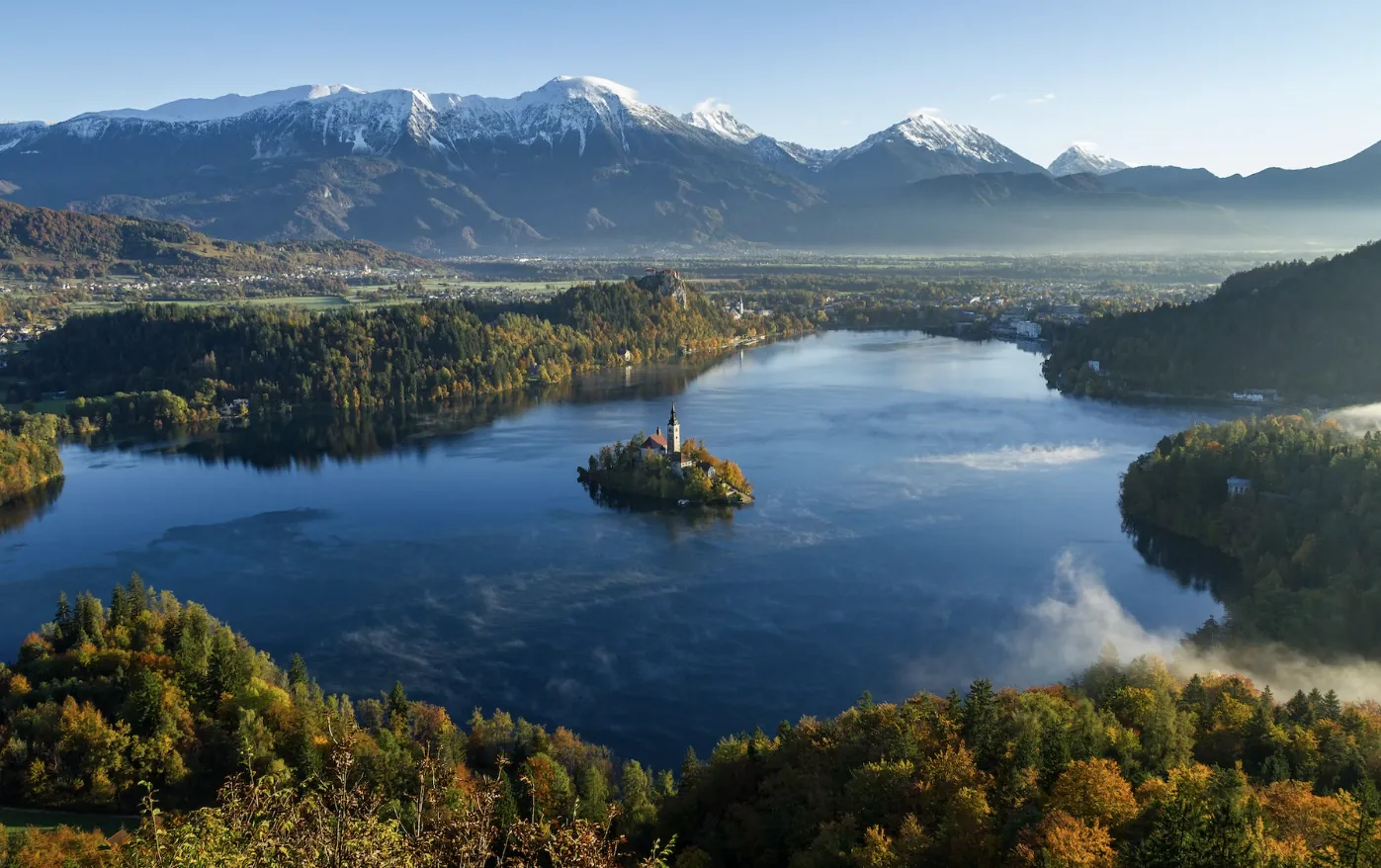 bled bird view