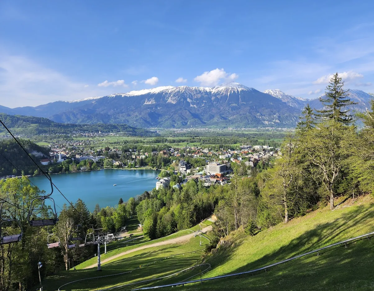 bled from straza hill